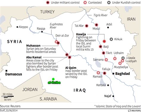 Extremist Militants Overran An Iraq-Jordan Border Post Near Saudi Arabia - Business Insider