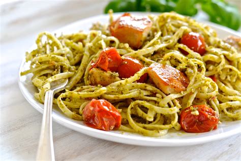 Chicken Pesto Linguine