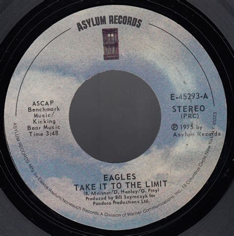 Eagles - Take It To The Limit | Releases | Discogs