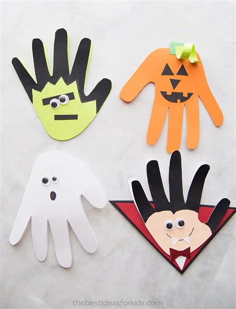 Slashcasual: Halloween Handprint Art