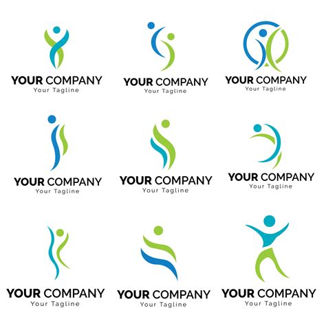 Set of Vector Logos for Healing Pro Vector 18744118 Vector Art at Vecteezy