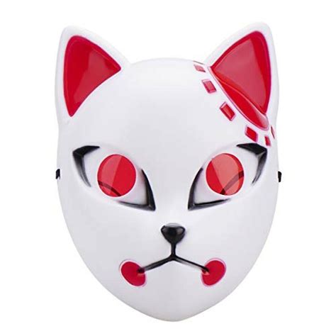 Demon Slayer Tanjiro Mask Fox Mask Cosplay Japan Anime | eBay