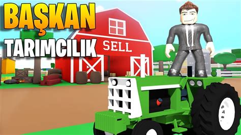 🌾 Traktörle Çiftçiliğe Başlangıç! 🌾 | Farming Simulator | Roblox Türkçe - YouTube