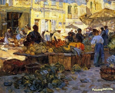 Marketplace Artwork By Helen Galloway Mcnicoll Oil Painting & Art ...