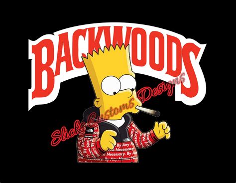 Backwoods Bart Simpson PNG Digital Download Cricut - Etsy Ireland