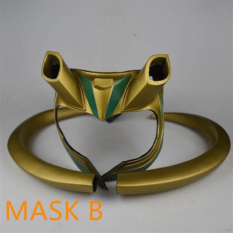 Halloween Marvel Film and Television Character Model Props 2021 New Movie Loki Mask