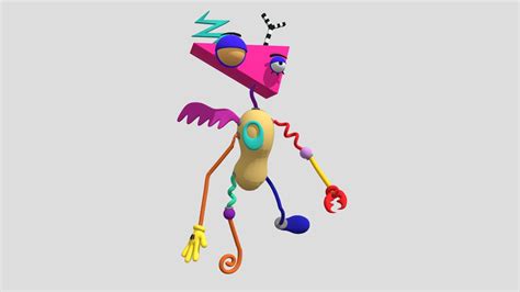 Zooble | full rigged| The Amazing Digital Circus - 3D model by ...