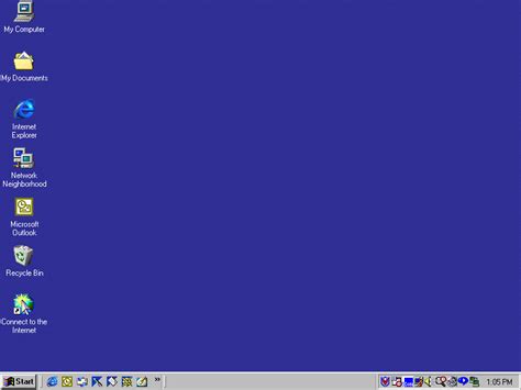 Windows 98 Desktop