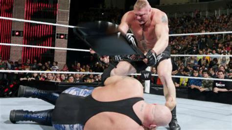 Brock Lesnar Vs. Big Show At WWE MSG Live Event - October 3rd