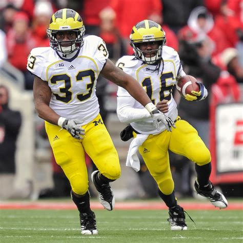 Denard Robinson: Former NFL GM Crazy to Suggest Michigan QB Should Play Corner | News, Scores ...