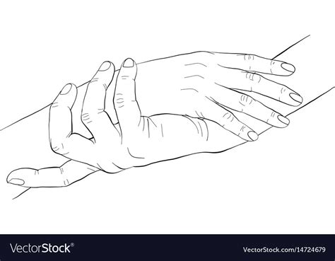 Drawing Hands Grabbing