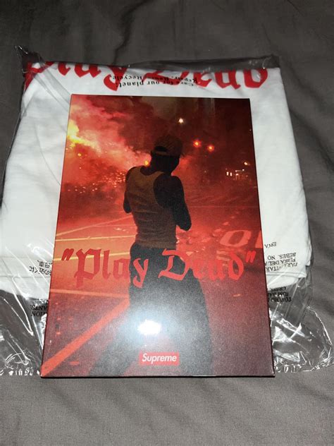 Supreme play dead book and T-shirt arrived today : r/Supreme