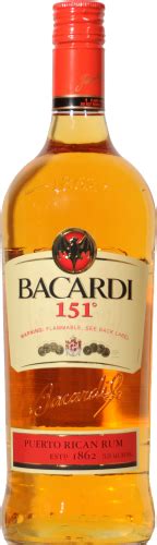 Bacardi 151 Rum, 1 Liter - Food 4 Less