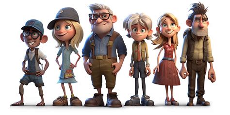 ArtStation - Pixar-style character design