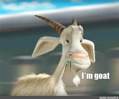 Meme: "I*m goat" - All Templates - Meme-arsenal.com