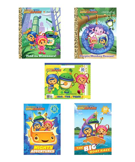 Look at this Team Umizoomi Activity Book Set on #zulily today! | Book ...