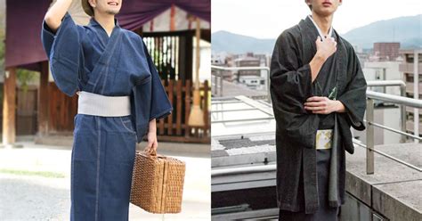 How traditional male and female Japanese clothing have progressed ...