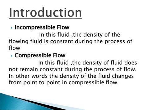 Compressible Fluid