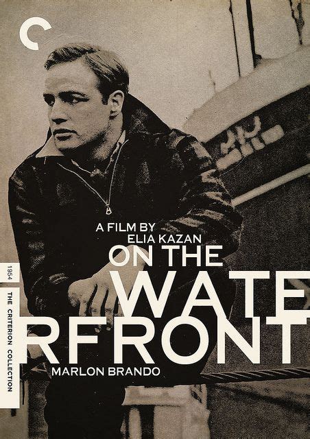 Criterion Cover On the waterfront | Old movie posters, Marlon brando ...