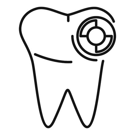 Premium Vector | Tooth implant showing screw and crown dental prosthesis