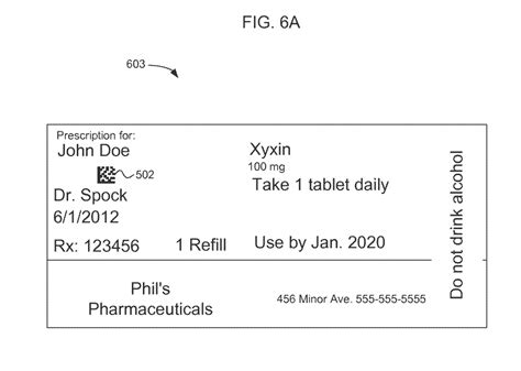 Free Editable Prescription Label Template