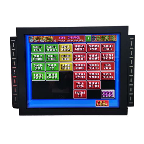 Embedded IR 19 Inch 1280 * 1024 Pog 3m Infrared Touch Screen Monitor ...