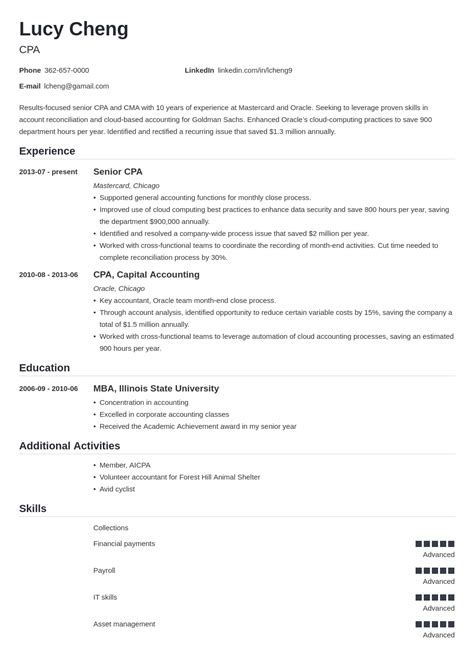 Online Resume Builder: Make Your Resume Fast