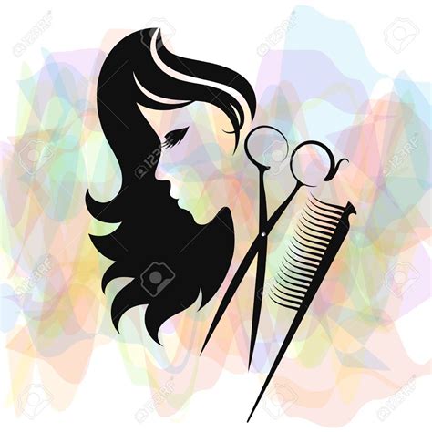 Beauty Salon And Hairdresser Silhouette For Business Royalty Free Cliparts, Vectors, And Stock ...