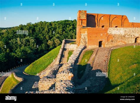 Vilnius, Lithuania. Upper Vilnius Castle Complex, Is A Group Of ...