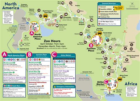 National Zoo Map