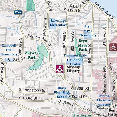 Burien-SeaTac-Tukwila-Renton Park & Trails Map by Avenza Systems Inc. | Avenza Maps