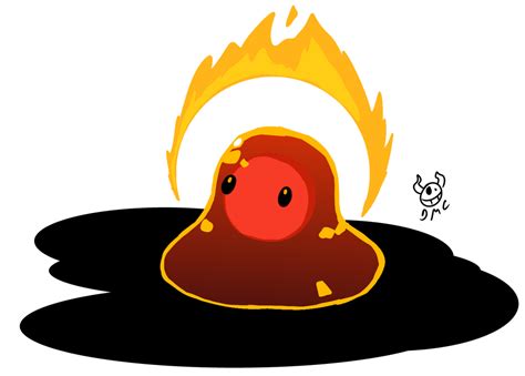 281: Fire Slime by MarsCam on DeviantArt