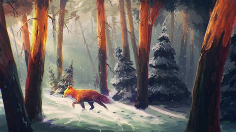 Forest Fox Wallpapers - Top Free Forest Fox Backgrounds - WallpaperAccess