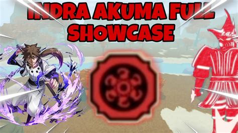 INDRA AKUMA BLOODLINE FULL SHOWCASE IN SHINDO LIFE.... - YouTube