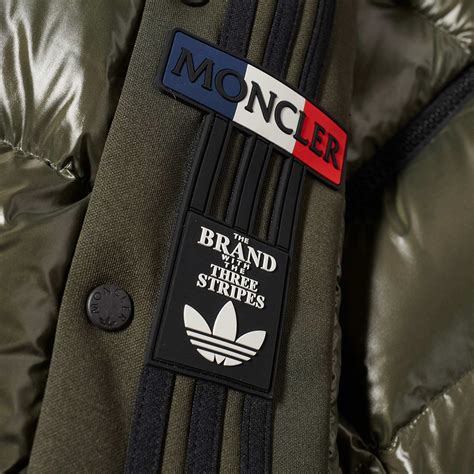 Moncler x adidas Originals Beiser Down Jacket in Olive Moncler