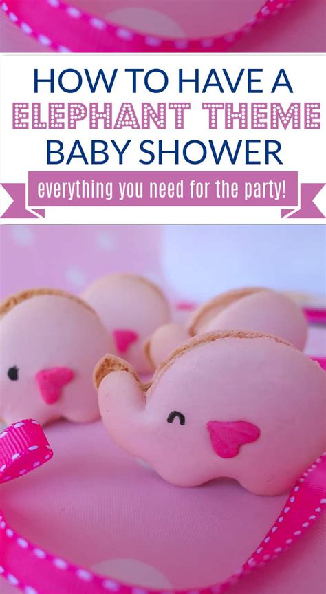 How to Throw an Amazing Elephant Themed Baby Shower