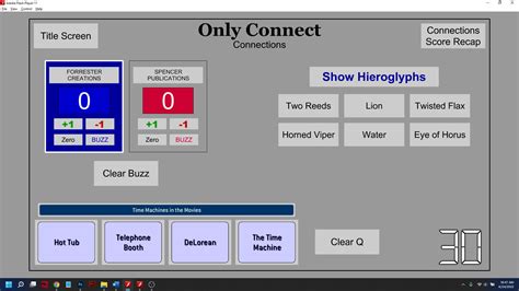 Only Connect Game Show Software - Etsy