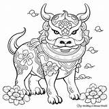 Chinese New Year Coloring Pages  Free & Printable sketch template
