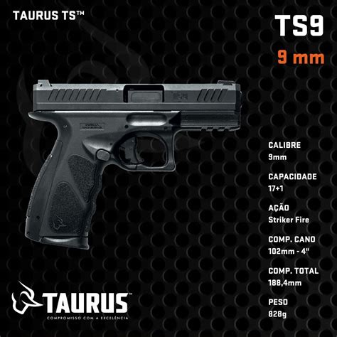 Pistola Taurus TS9 RA poderá equipar a PMSC como arma padrão da Instituição - Notícias - Aniam ...