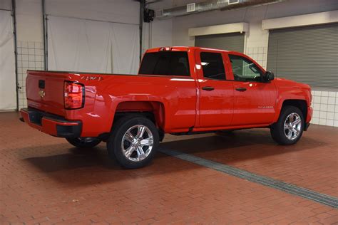 New 2018 Chevrolet Silverado 1500 Double Cab Custom 4X4 Truck in Wichita #CT5032 | Eddy's ...