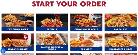 Zaxby's Menu & Prices