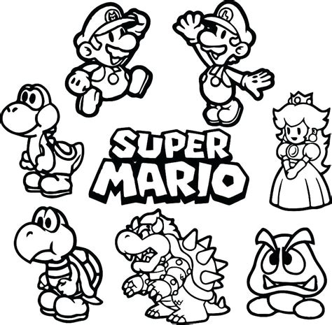 Baby Mario And Baby Luigi Coloring Pages at GetColorings.com | Free printable colorings pages to ...