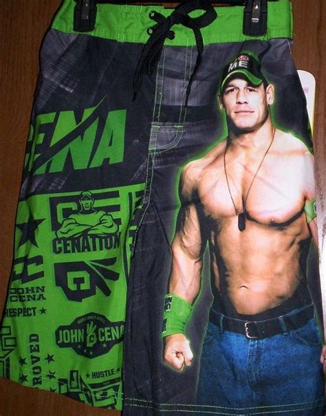 WWE John CENA Swim Trunks Boy's 10/12 NEW Cenation Board Shorts ...