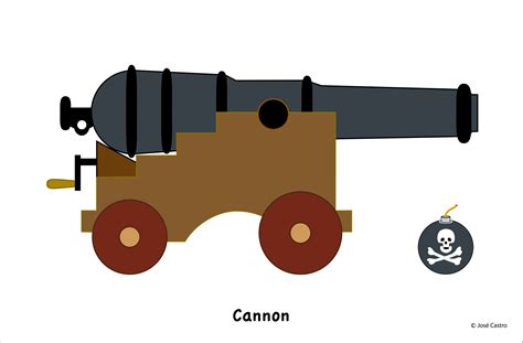 Cannon clipart drawing, Cannon drawing Transparent FREE for download on ...