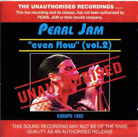 Pearl Jam – "Even Flow" (Vol. 2) (1993, CD) - Discogs