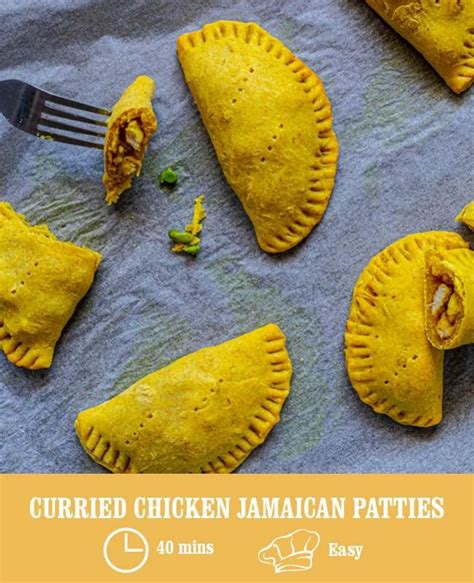 Curried chicken jamaican patties – Artofit