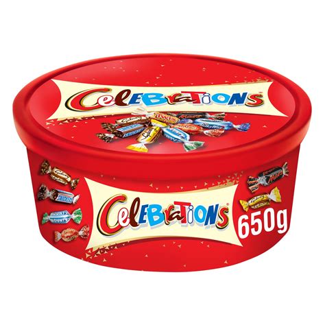 Offer Iceland Celebrations Chocolate Tub 650g Iceland