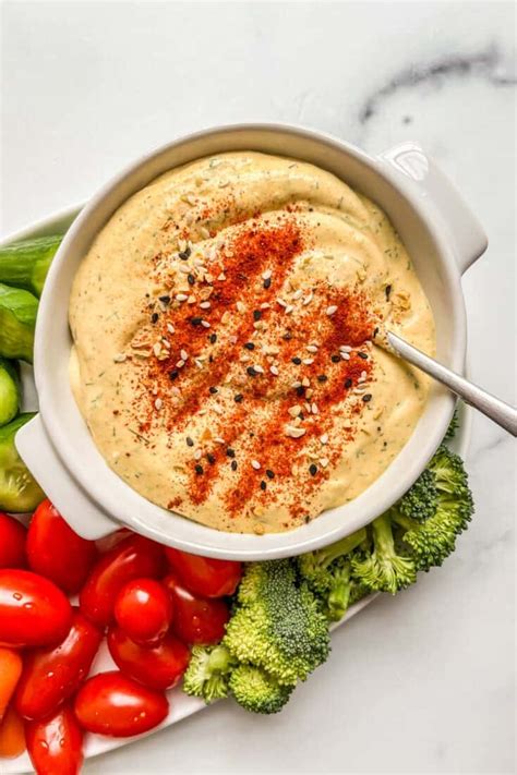 Mustard Cottage Cheese Dip - This Healthy Table