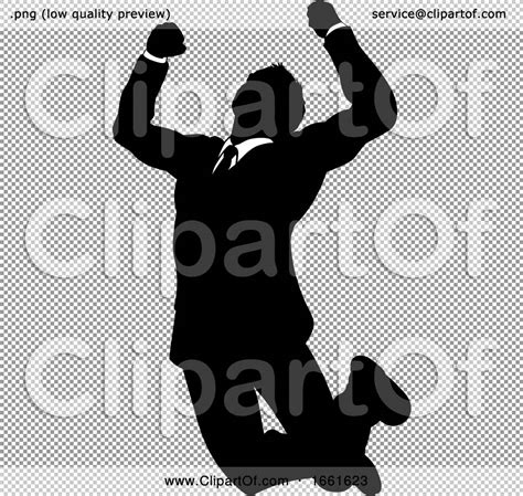 Silhouette Business Person by AtStockIllustration #1661623