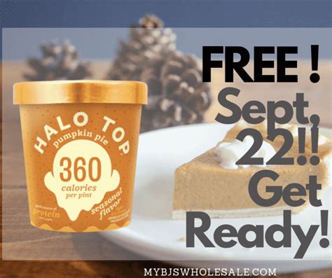 *Trending* FREE Halo Top Pumpkin Pie Ice Cream!! | MyBJsWholesale